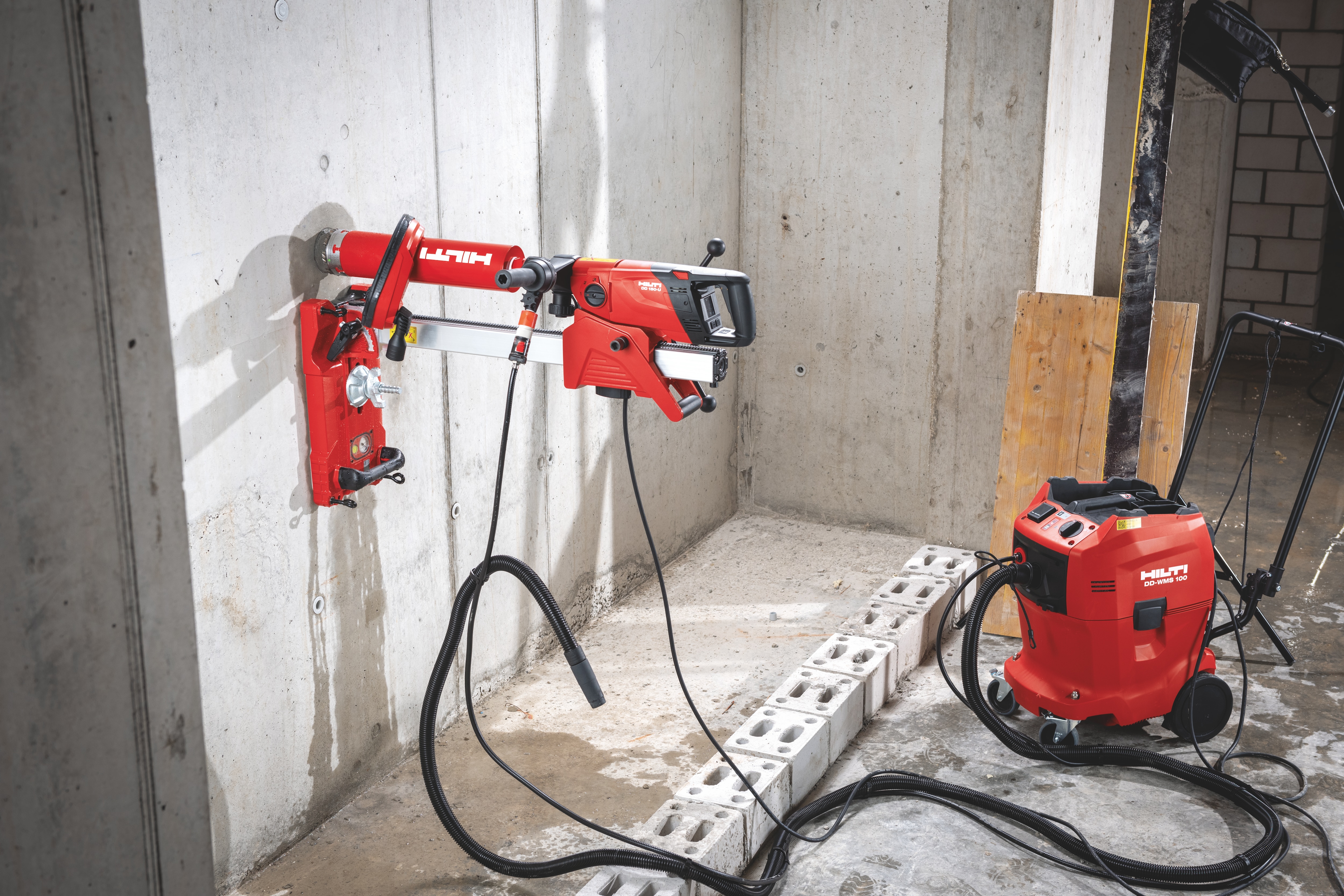 DD 150 U kernboor Diamantboormachines toebehoren Hilti Belgi