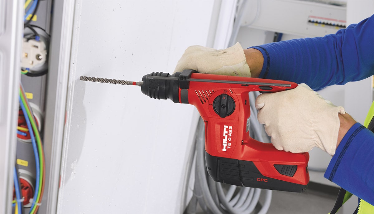 Foret Hilti TE-CX SDS PLUS 4 Tranchants - Toutes Tailles Pour Béton Armé Et Maçonnerie