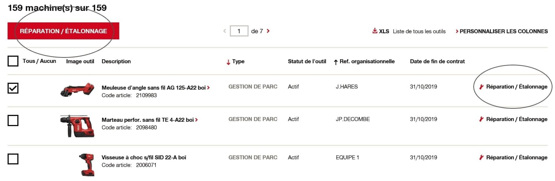 Demander une réparation