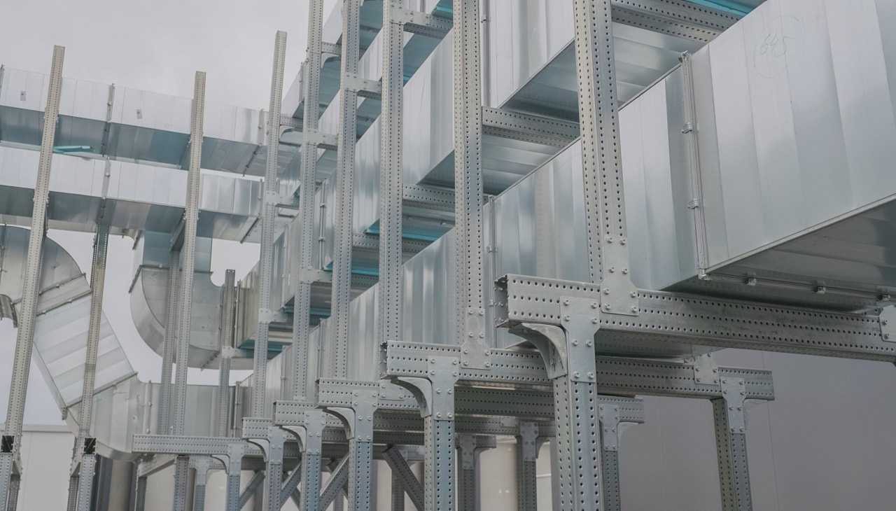 Système de support modulaire sur un chantier