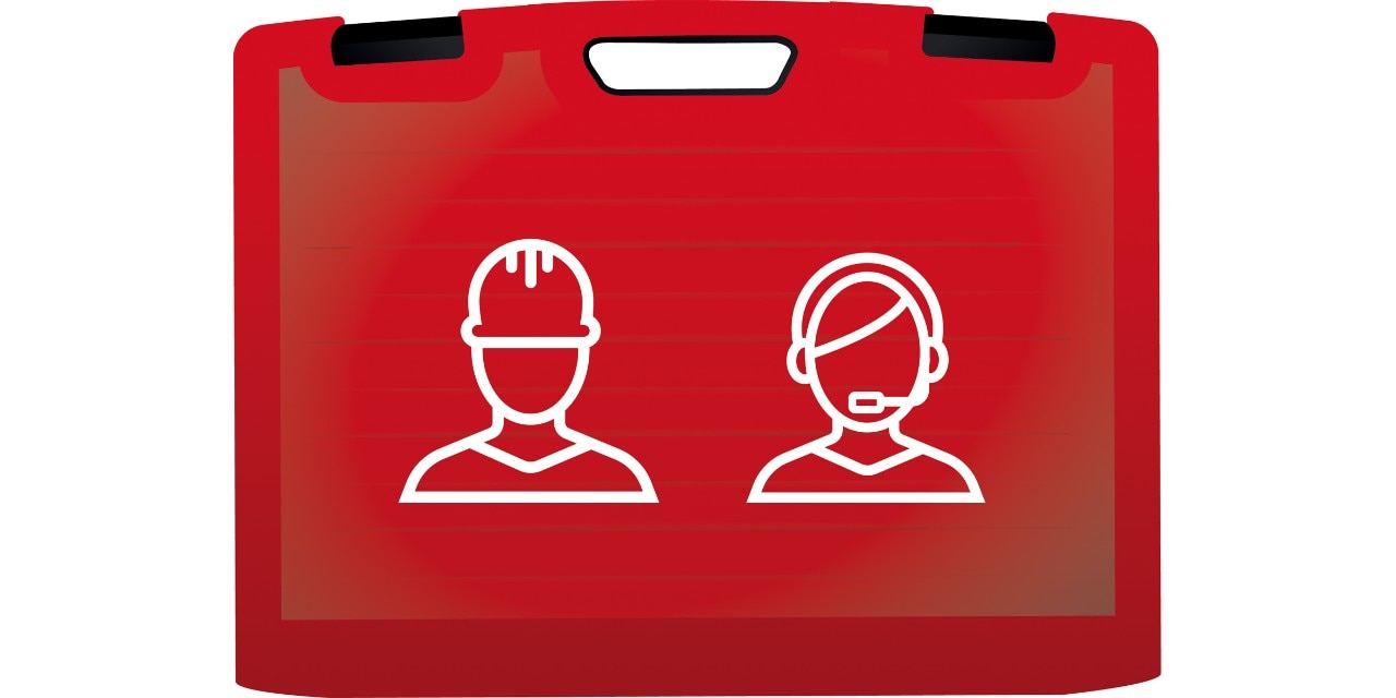 Service d’accompagnement sur chantier avec nos spécialistes Hilti