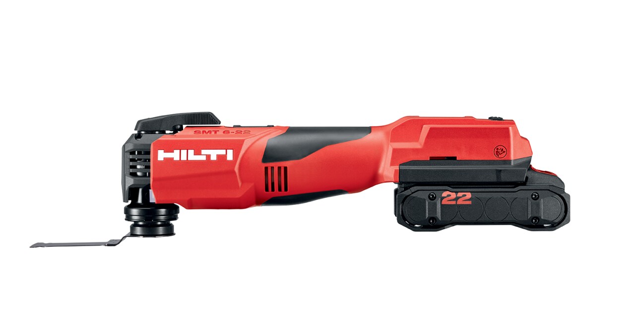 Illustration d'un outil multifonction sans fil Hilti