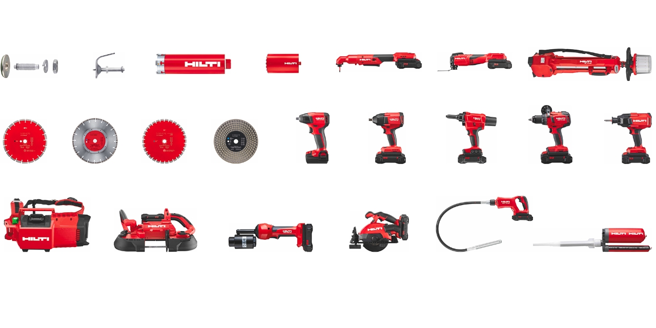 Nouveaux outils Hilti 