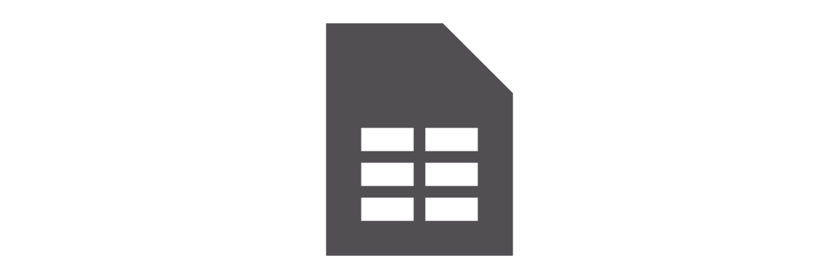 Icône d'un document