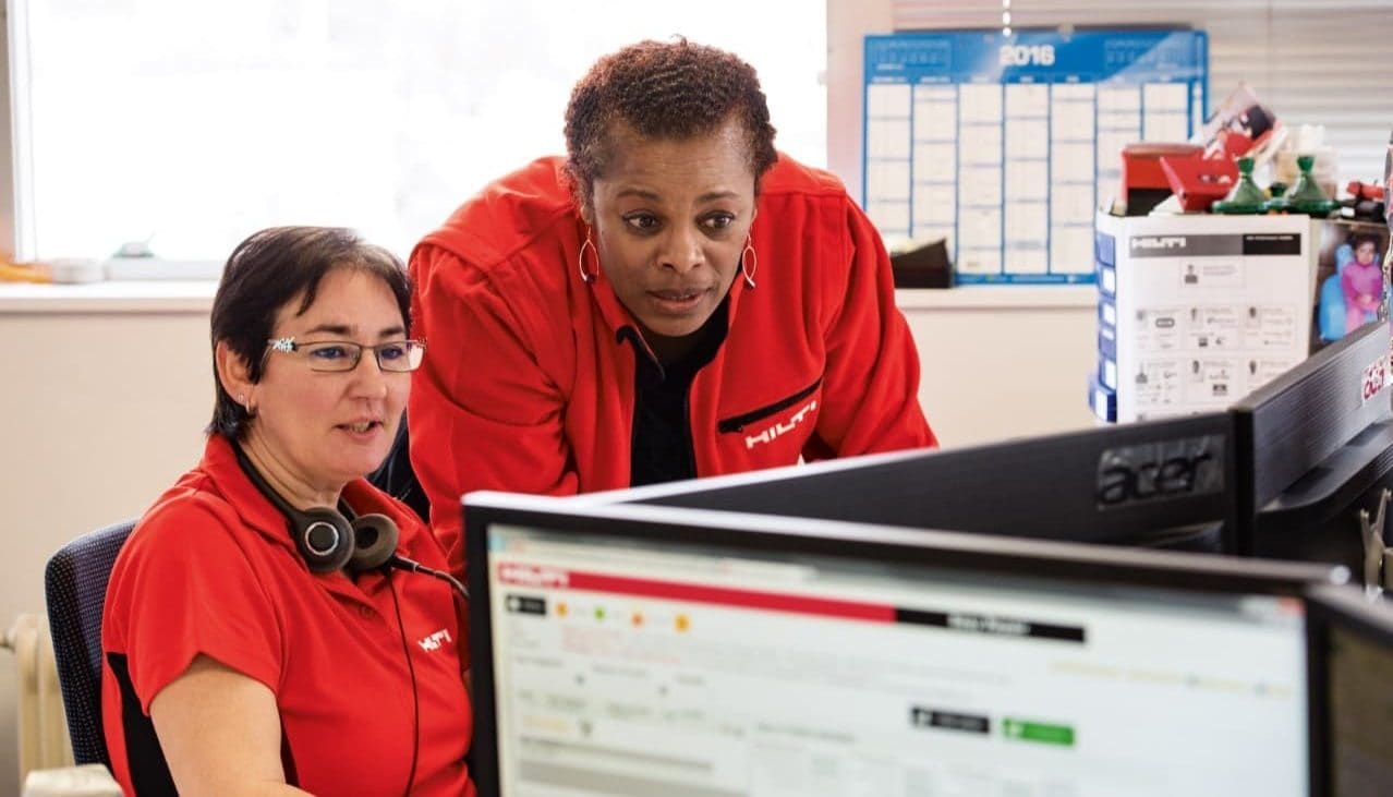 Deux conseillères client Hilti