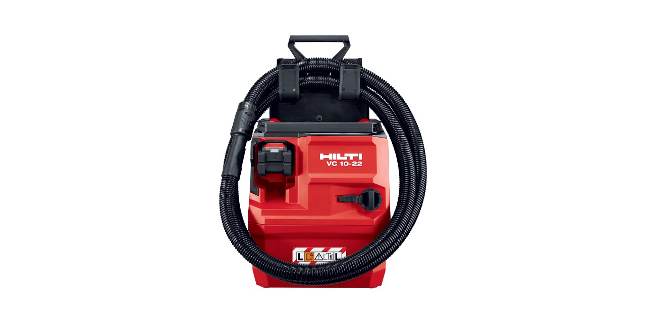 Draagbare Hilti bouwstofzuiger