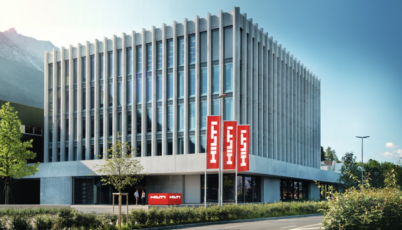 Hoofdkantoor van Hilti in Schaan, Liechtenstein