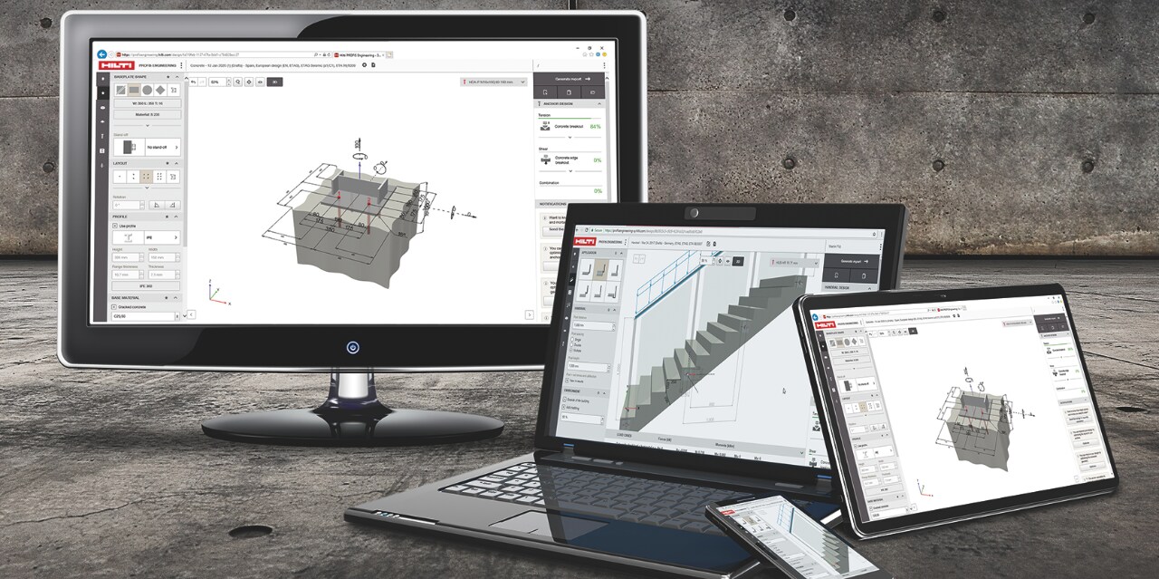 An integrated cloud-based platform keeps stakeholders connected and data up to date. It also means you can access your designs from any device in any location.