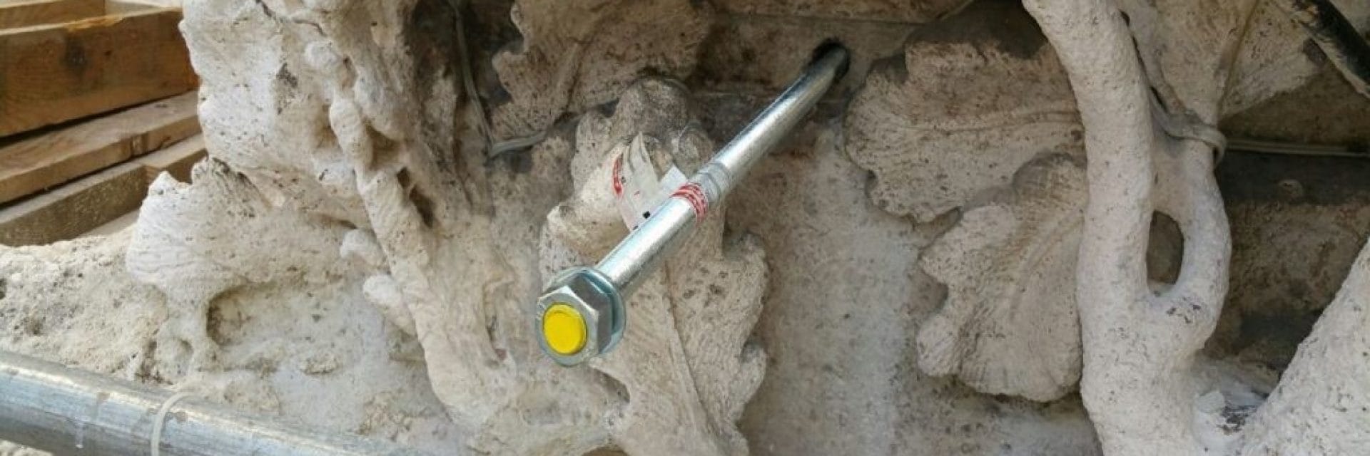 Hilti jobsite reference trevi fountain Rome Italy