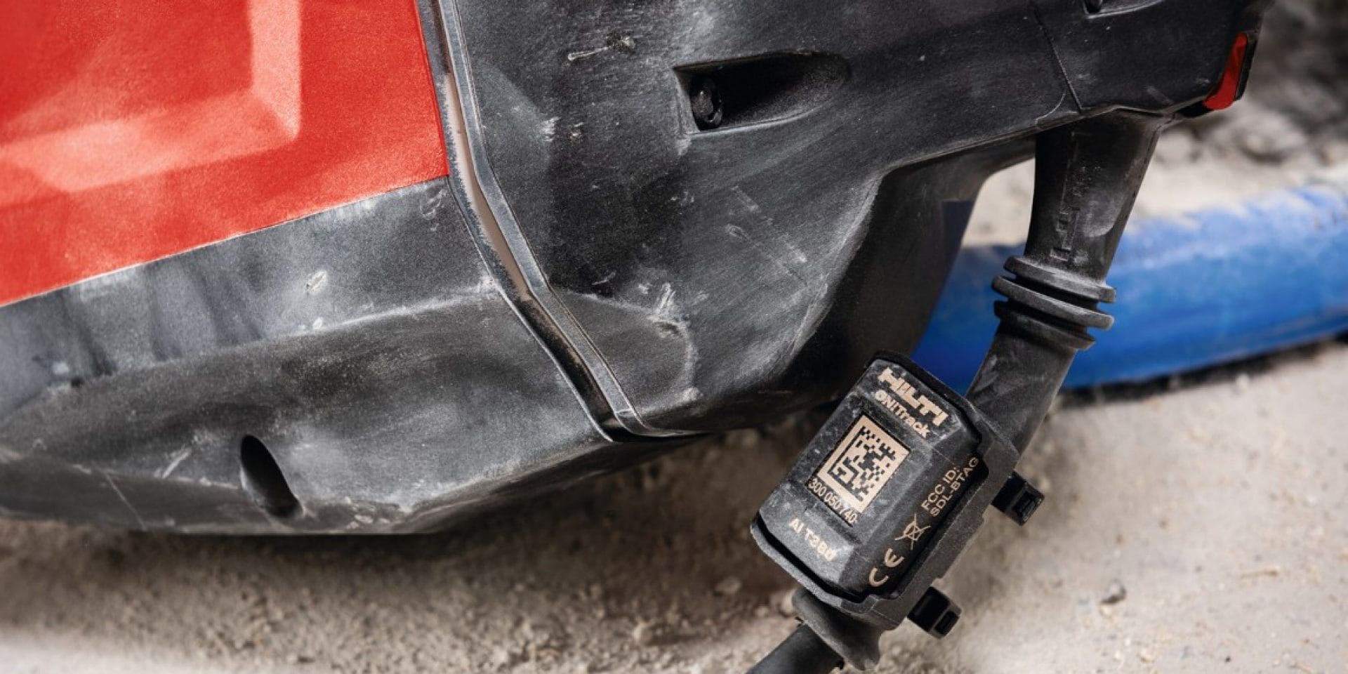 De robuuste ON!Track tags zijn ontworpen voor de zwaarste werfomstandigheden en bestand tegen corrosie, wrijving, mechanische impact en blootstelling aan chemicaliën.