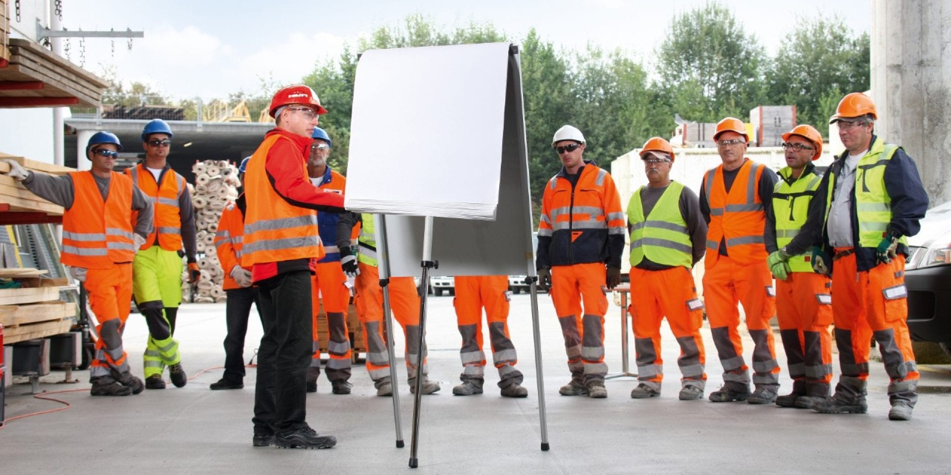 Hilti basistraining veiligheid en gezondheid