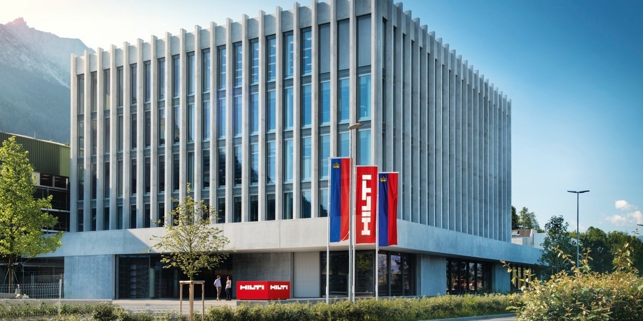 Hilti-fabriek in Schaan, Liechtenstein