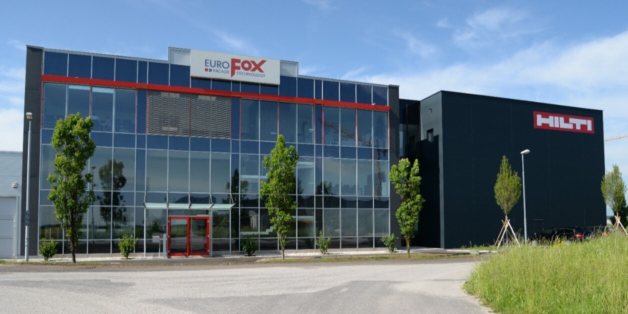 Hilti-fabriek Eurofox in Lanzenkirchen, Oostenrijk