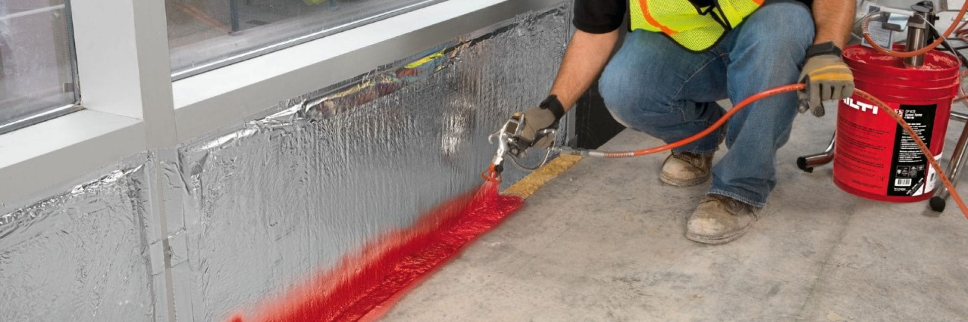 Hilti firestop for perimeter joints