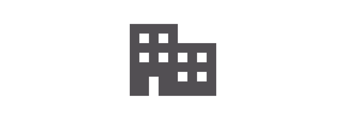 Pictogram van een gebouw