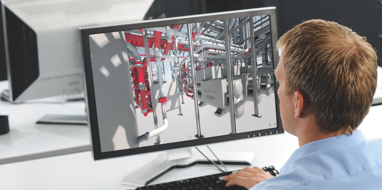 Architect, ingenieur of projectmanager die BIM (building information modeling) gebruiken, vanwege de technische integratie in de bouw