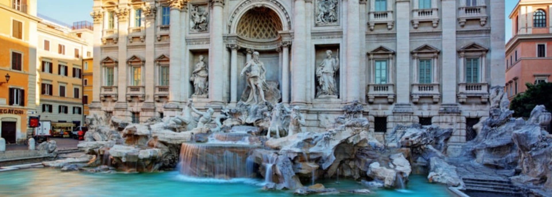 Trevi fountain Rome Italy