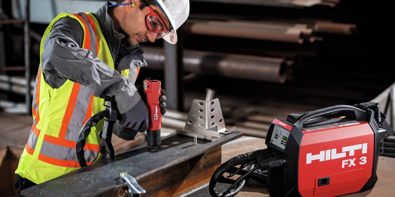 Soudage par fusion avec le FX 3 Hilti
