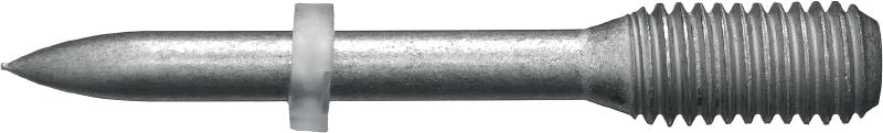 X-M8H P8 Goujon fileté en acier au carbone à utiliser avec le système de pré-perçage DX-Kwik et les cloueurs à poudre sur béton (rondelle de 8 mm)