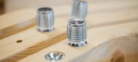 HCW-houtverbinder Snellere en efficiëntere houtverbinder voor de assemblage van geprefabriceerde houtstructuren Toepassingen 1
