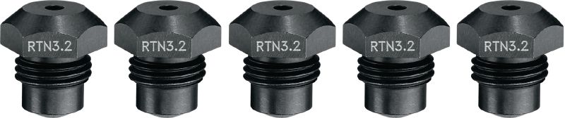 Nez d'outils RT 6 RN 3.0-3.2mm (5) 