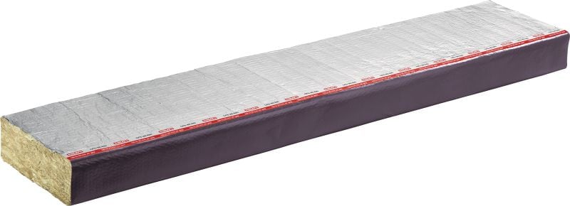 CFS-VB E60 holtebarrière 25mm luchtspleet Voorgevormde brandholte barrière voor bekleding van regenscherm met 60 minuten brandintegriteit en luchtspleten tot 25 mm