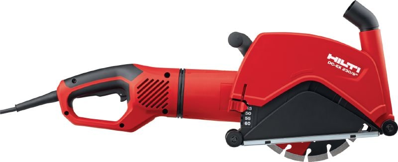 AG 230-27DB haakse slijper Haakse slijper van 2700 W met dodemansschakelaar, draaibare grip en rem, voor schijven tot 230 mm