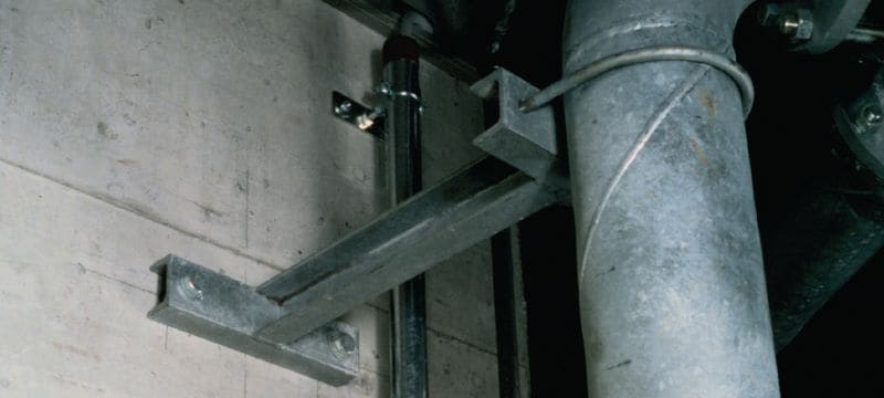 HSL4 Keilnagel voor zware toepassingen Keilnagel voor ultieme prestaties en zware toepassingen met goedkeuringen voor veilige toepassingen in beton (koolstofstaal, zeskantkop) Toepassingen 1