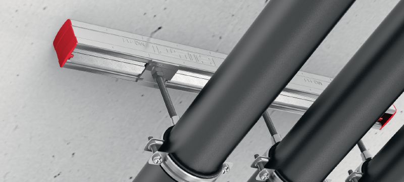 MQ-41-L Medium-duty installatierail met ankergaten Toepassingen 1