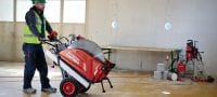 Lame de scie murale Equidist SPX LCS silencieuse (60H : compatible avec Hilti et Husqvarna®) Lame de scie murale Ultimate (5 à 10 kW) pour une vitesse de coupe élevée, une durée de vie accrue et une réduction du bruit (le mandrin 60H s'adapte sur les scies murales Hilti et Husqvarna®) Applications 1