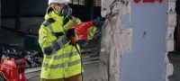 TE 500 SDS Max sloophamer Robuuste SDS Max (TE-Y) sloophamer voor licht beitelwerk in beton en metselwerk Toepassingen 10