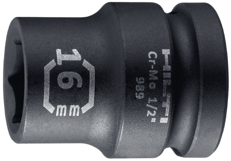 SI-S 1/2 S Korte impact dopsleutel 1/2 (inch) korte dopsleutel voor het aanspannen van bouten en ankers