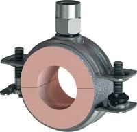 MI-CF LS koelbuisklem (30 mm) Standaard verzinkte beugel met lastverdeling voor koeltoepassingen met isolatie van 30 mm