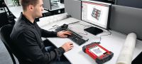 PROFIS Detection Office Software voor het analyseren en visualiseren van gegevens van Ferroscan-betonscanners en X-Scan-detectiesystemen Toepassingen 1