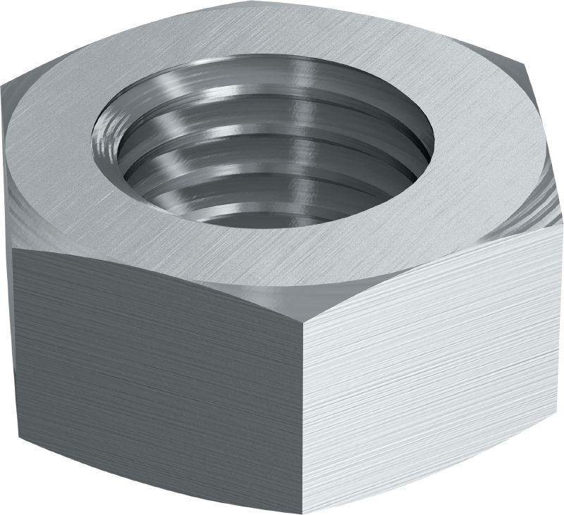 Écrou hexagonal A2 DIN 934 Écrou hexagonal en acier inoxydable (A2) conforme à DIN 934