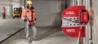 Lame de scie murale Equidist SPX MCS (60H : compatible avec Hilti et Husqvarna®) Lame de scie murale Ultimate (15 kW) pour une vitesse élevée et une plus grande durée de vie dans le béton armé (mandrin 60H) Applications 1