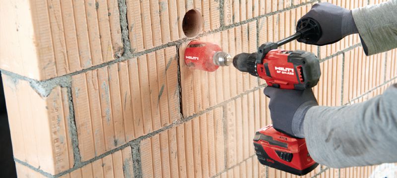 Multifunctionele gatzaag Ultieme hardmetalen gatenzaag voor het zagen van gipsplaat en metselwerk Toepassingen 1
