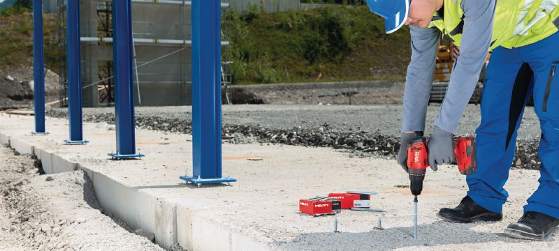 HVU2 Ankercapsule Ultieme foliecapsules voor zwaarlastankers in beton Toepassingen 1