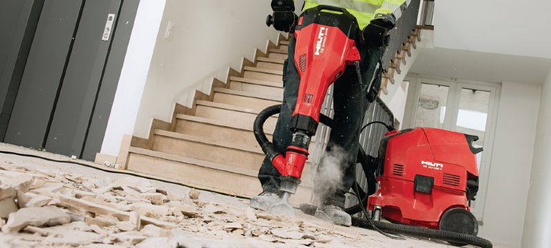 Marteau-piqueur électrique TE 2000-AVR Burineur TE-S puissant et extrêmement léger pour le béton et les travaux de démolition Applications 1