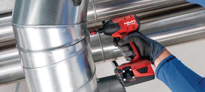 Visseuse à choc sans fil SID 4-A22 Clé à choc sans fil compacte 22 V avec mandrin hexagonal rapide 1/4 pour des travaux de moyenne importance Applications 1