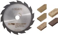 Cirkelzaagblad hout/bewerkt hout Premium cirkelzaagblad voor snel zagen in constructiehout en timmerhout