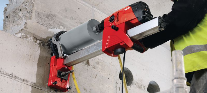 P-U Boor voor schurend beton  Toepassingen 1