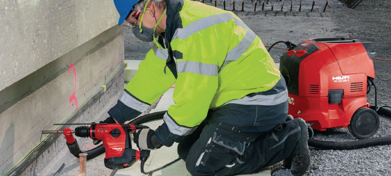 TE 30-AVR-boorhamer Krachtige SDS Plus (TE-C) boorhamer voor zwaar boren en corrigerend beitelwerk in beton, met Active Vibration Reduction (AVR) Toepassingen 1