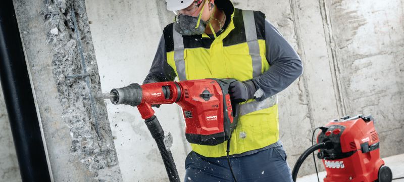 TE 70-ATC/AVR-boorhamer Erg krachtige SDS Max (TE-Y)-boorhamer voor zwaar boren en beitelen in beton Toepassingen 1