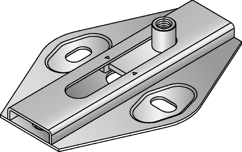 MSG 1,0 Schuifverbinder Premium verzinkte schuifverbinder voor lichte verwarmings- en koelingstoepassingen