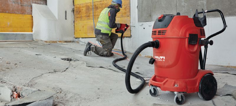 VC 60L-X Stofzuiger met hoog zuigvermogen bouw Universele, krachtige stofzuiger met maximaal zuigvermogen voor zware toepassingen – L klasse Toepassingen 1