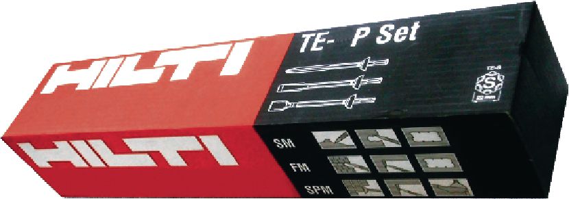 TE-TX-beitelsets Gemengde sets van SDS Top (TE-T) beitels voor elektrische drilboren