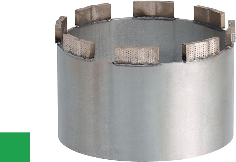 SP-H Change module voor schurend beton Premium gesoldeerde diamantmodule voor diamantboren in zeer abrasief beton – voor gereedschappen met een hoog vermogen (>2,5 kW)