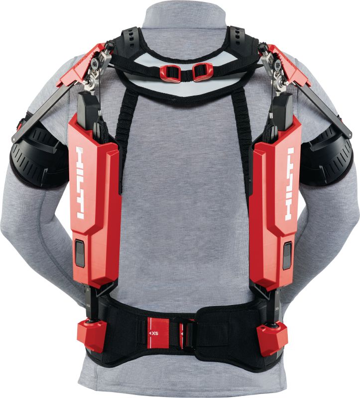 EXO-S Schouder-exoskelet Draagbaar constructie-exoskelet dat helpt om de vermoeidheid van de schouders en de nek te verminderen bij werkzaamheden boven hoofdhoogte, voor bicepsomtrek tot 40 cm (16 inch)