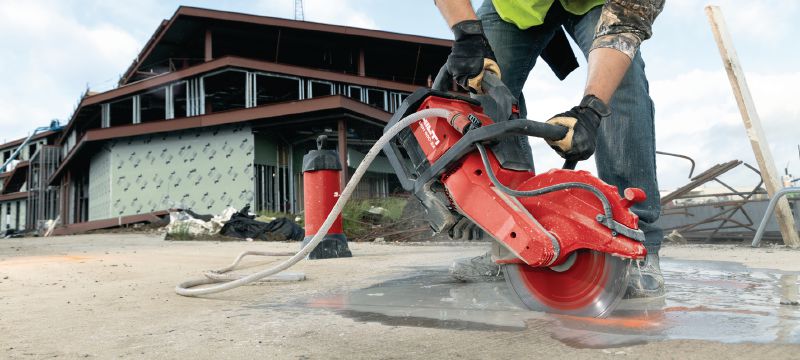 DSH 600-22 Afkortzagen op accu Zware toepassingen, snoerloze afkortzaag voor beton, metaal en metselwerk (Nuron-accuplatform) Toepassingen 1